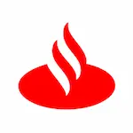 banco santander banco logotipo